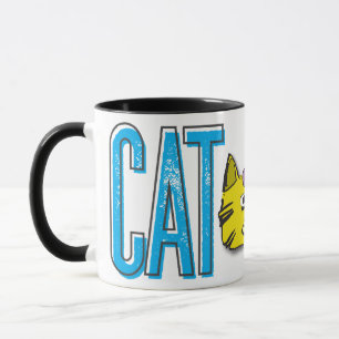 Retro Angesagt Cat Vater Tasse