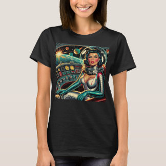 Retro angetrieben von Lippenstift!  T-Shirt