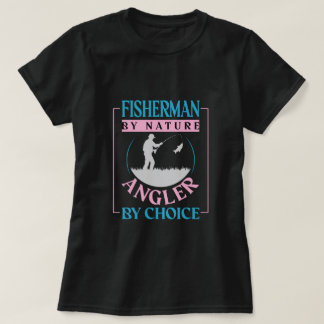 Retro-Angler-Zitat-Grafik für Outdoor T-Shirt