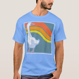 Retro Animal Lover Farm Bird Bauer Gänse T - Shirt