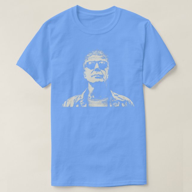 Retro Anthony Bourdain Gifts TShirt (Design vorne)