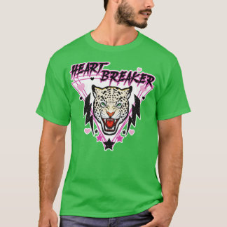Retro AntiValentines Day Heart Breaker 80er 90s Le T-Shirt