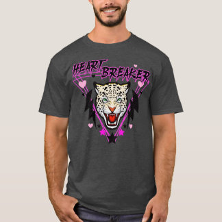Retro AntiValentines Day Heart Breaker 80er 90s Le T-Shirt