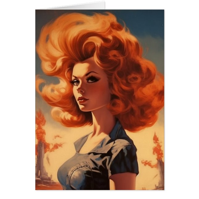 Retro apokalyptische Frau (Vorne)