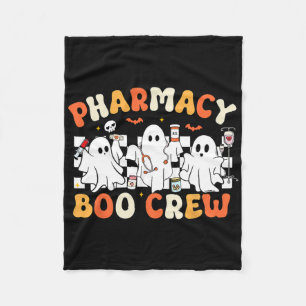 Retro-Apotheke Boo Crew Geist Apotheker Tech Hall Fleecedecke