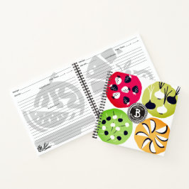 Retro Appetizer Personal Kochbuch Rezept Notebook Notizbuch