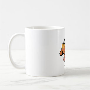 Retro Après-Ski-Bergparty-Design Kaffeetasse