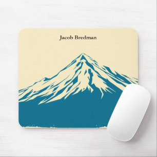 Retro Après-Ski-Club Vintage Winter Mousepad
