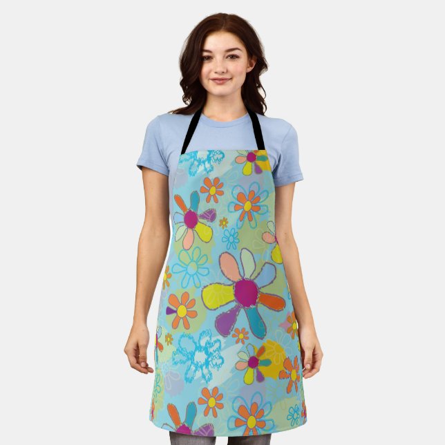 Retro Apron Schürze (Getragen)