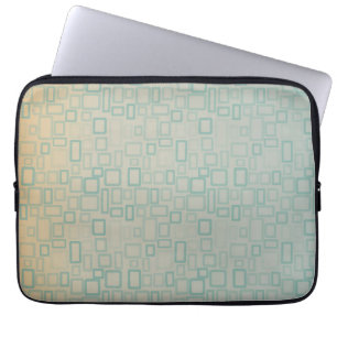 Retro Aqua Laptopschutzhülle