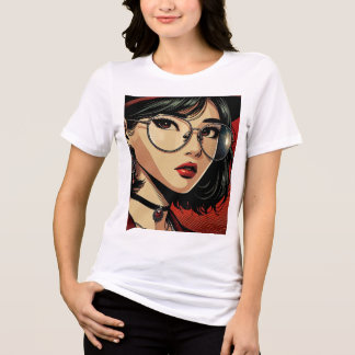 Retro-Arcade-Abenteuer-T-Shirt Tri-Blend Shirt