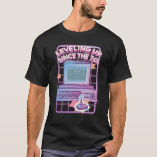 Retro-Arcade-Kunst seit den 70ern auf dem Vormarsc T-Shirt