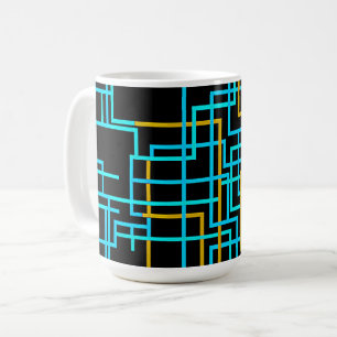 Retro-Arcade-Labyrinth Kaffeetasse