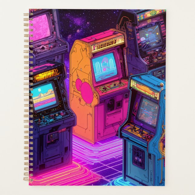 Retro-Arcade-Maschinen Planer (Vorderseite)