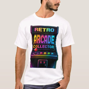 Retro-Arcade-Sammler Vintage-80er-Gaming-T-Shirt T-Shirt