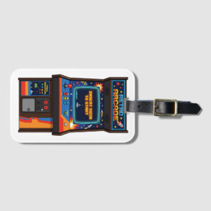 Retro-Arcade-Spiel-iPhone-17-Pro-Max-Hülle Gepäckanhänger
