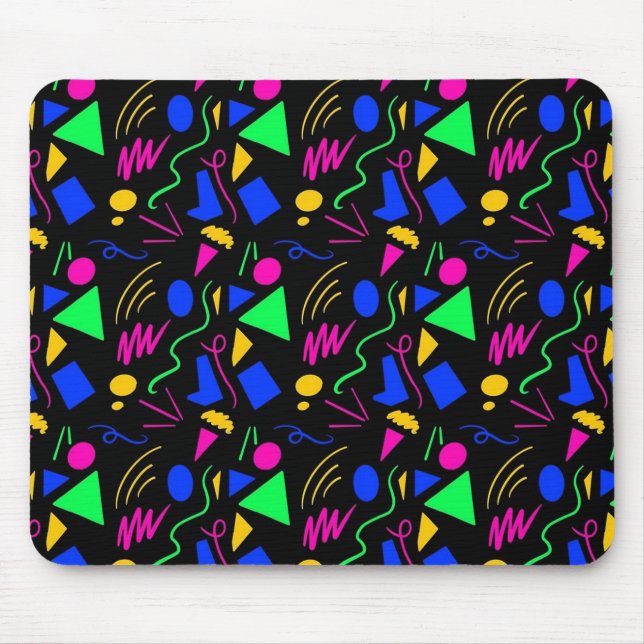 Retro-Arcade-Teppichboden - Non-Slip-Mousepad #1-2 Mousepad (Vorne)