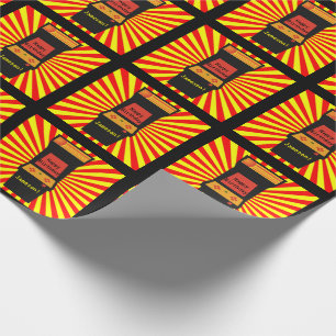 Retro-Arcade-Videospiel Personalisierter Geburtsta Geschenkpapier
