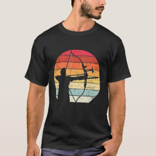 Retro Archery Archer Vintag Bow Junting Archery S T-Shirt