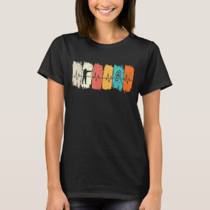 Retro Archery Archers Heartbeat T-Shirt