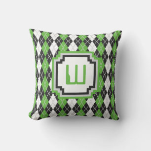 Retro-Argyle-Kissen Kissen