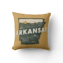 Retro Arkansas Staat