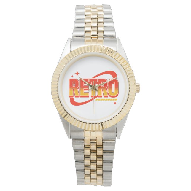 Retro Armbanduhr (Vorderseite)