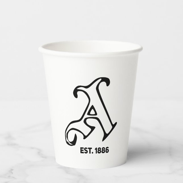 Retro Arsenal Pappbecher (Vorderseite)