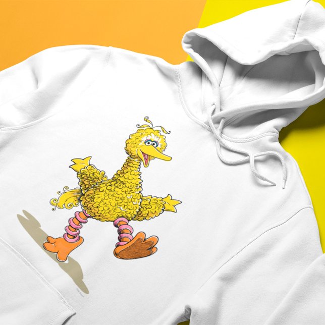 Retro Art Big Bird Hoodie (Von Creator hochgeladen)