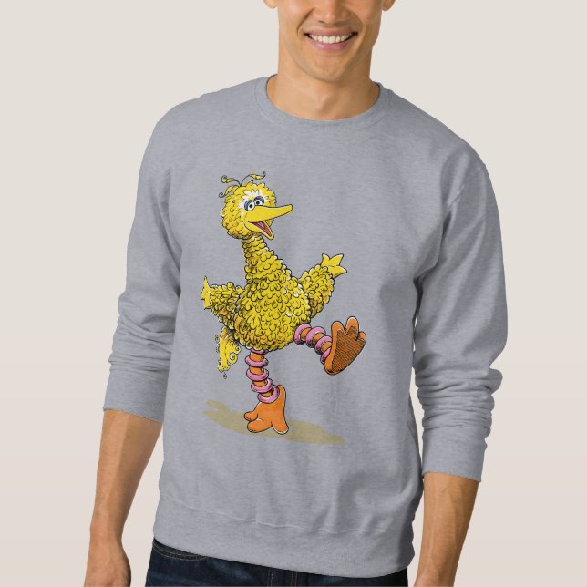 Retro Art Big Bird Sweatshirt (Vorderseite)