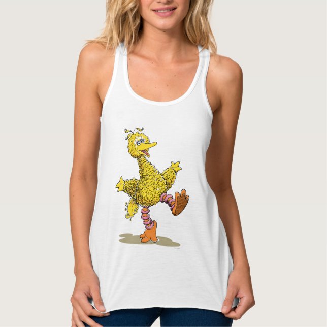 Retro Art Big Bird Tank Top (Vorderseite)