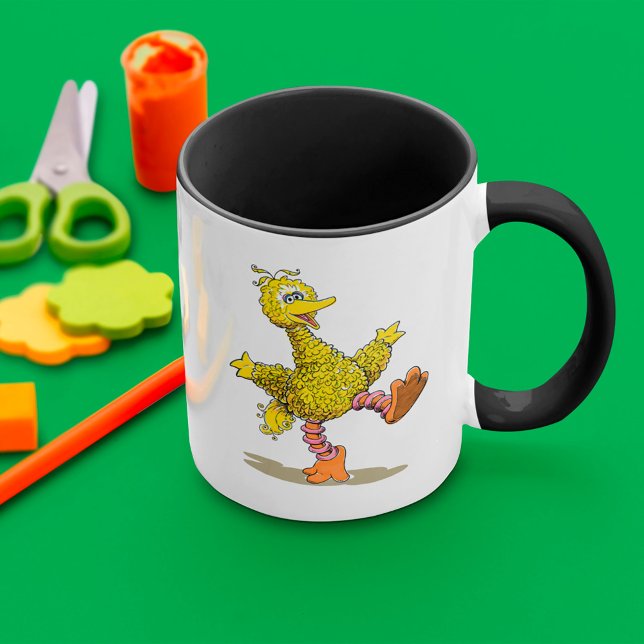 Retro Art Big Bird Tasse (Von Creator hochgeladen)