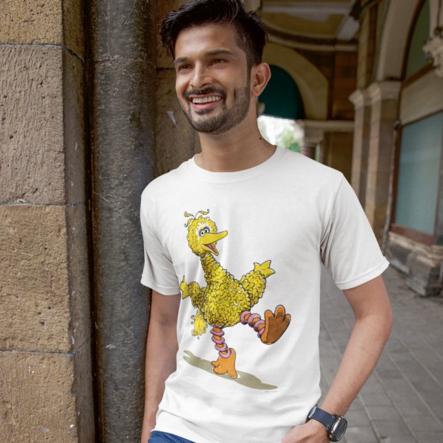 Retro Art Big Bird Tri-Blend Shirt (Von Creator hochgeladen)