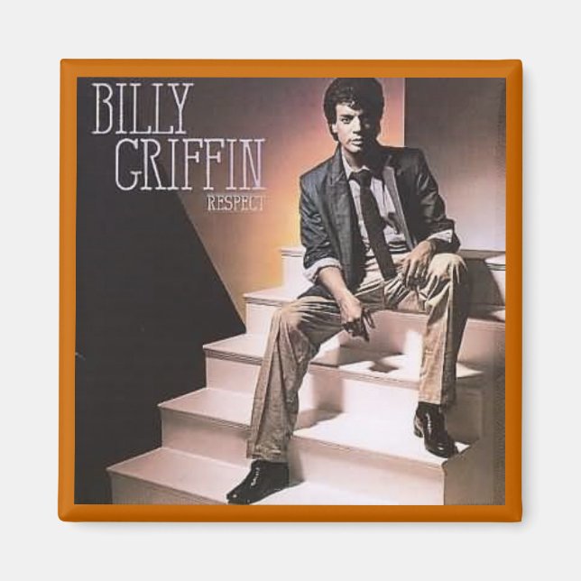 "Retro Art" Billy Griffin-Respect LP Magnet (Vorne)
