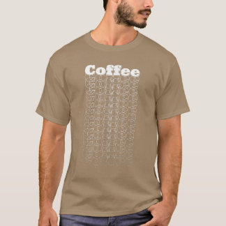 Retro Art Coffee Lovers Koffein T-Shirt