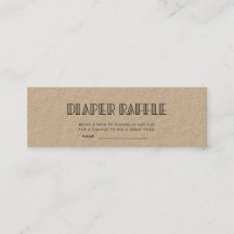 Retro Art Deko Babydusche - Preisgeld verlosen