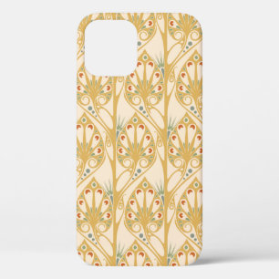 Retro Art Nouveau Illustrationsmuster Case-Mate iPhone Hülle