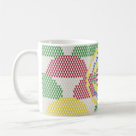 Retro-Art-Nouveau-Muster  Kaffeetasse
