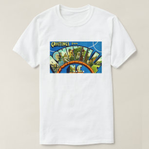 Retro Asheville NC Gruß T-Shirt