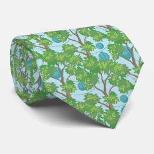 Retro-Asiatische Blumen-Garten-Schlips Krawatte