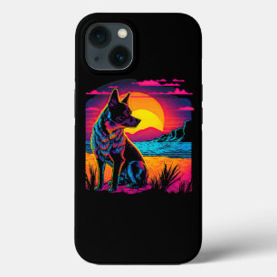 Retro Ästhetik australischer Rinderhund 17 Case-Mate iPhone Hülle
