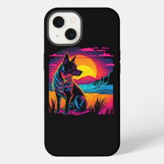 Retro Ästhetik australischer Rinderhund 17 iPhone 13 Hülle