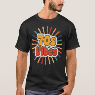 Retro-Ästhetik der 70er Jahre Geschenk T-Shirt