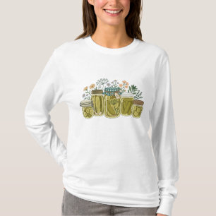 Retro-Ästhetik "Kind of a Big Dill" Gurken-Glas Ga T-Shirt
