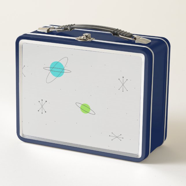 Retro Astro lunchbox (Vorderseite)