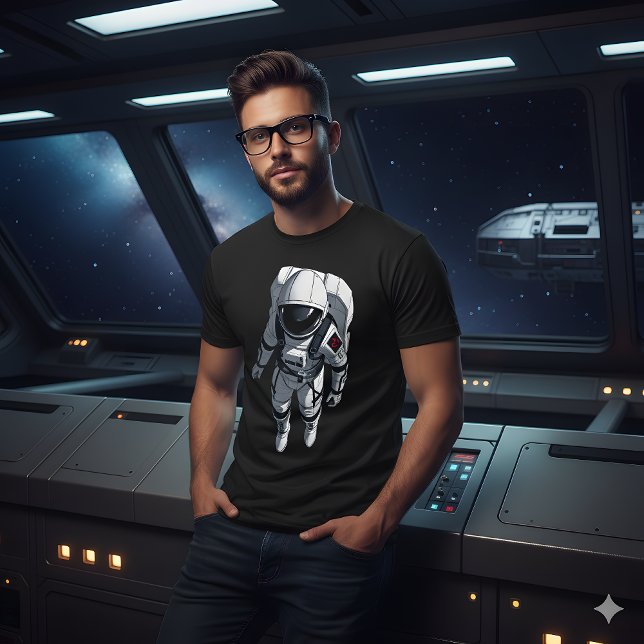 Retro Astronaut Dreamscape T-Shirt (Von Creator hochgeladen)