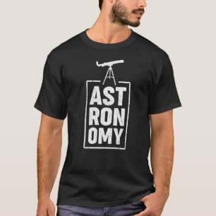 Retro Astronomie Motif I Space I Galaxy I Astronom T-Shirt