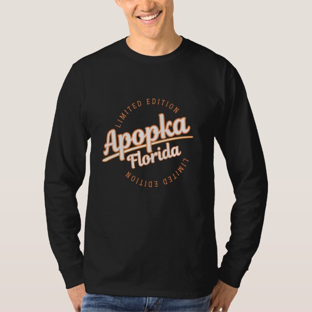Retro Athletic Apopka FL Apparel T-Shirt (Vorderseite)