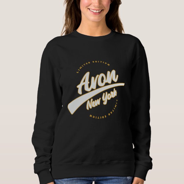 Retro Athletic Avon NY Apparel Sweatshirt (Vorderseite)