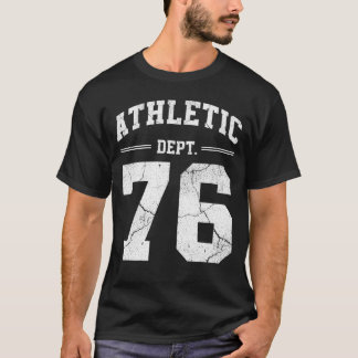 Retro Athletic Dept 76 Klassiker 1976 Geburtstag T-Shirt